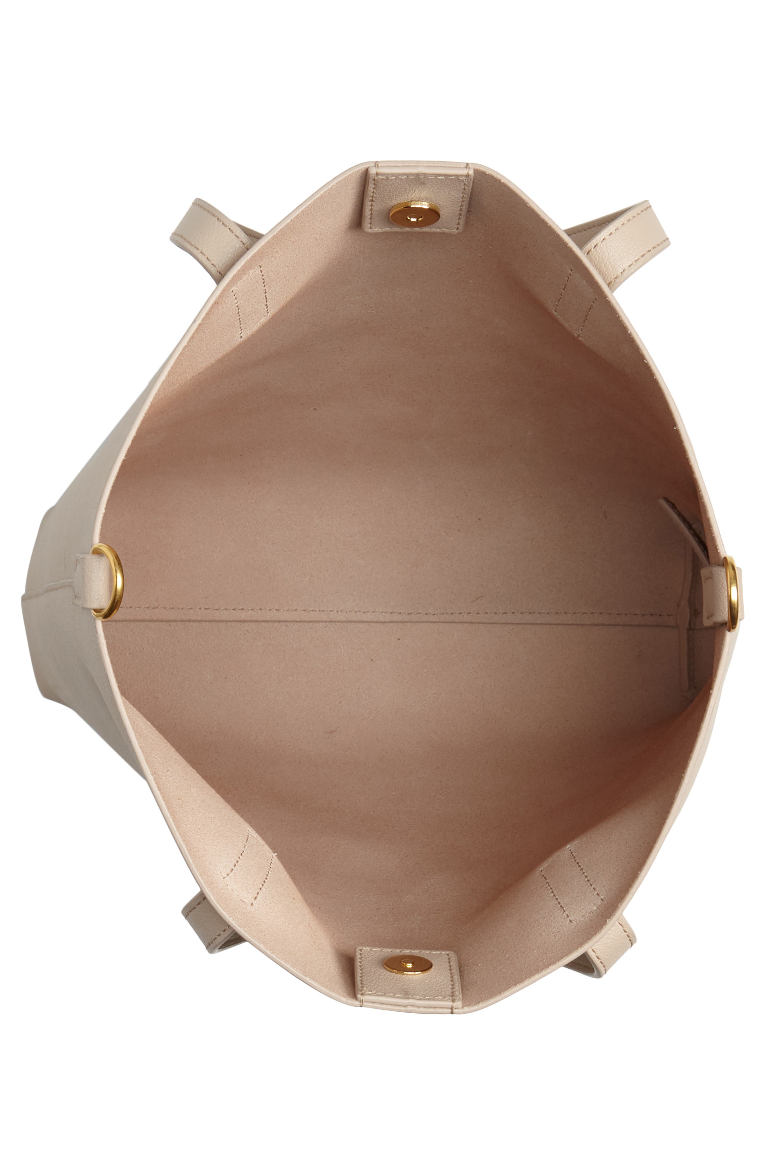 Toy Shopping Leather Tote, Alternate, color, LIGHT NATURAL