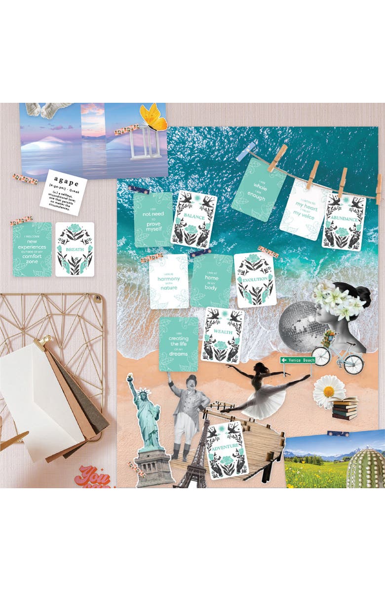 Elevate Complete Vision Board Kit, Collage Your Dreams,  Manifestation Set, Alternate, color, Multicolored