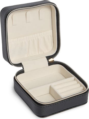 Initial Charm Jewelry Box