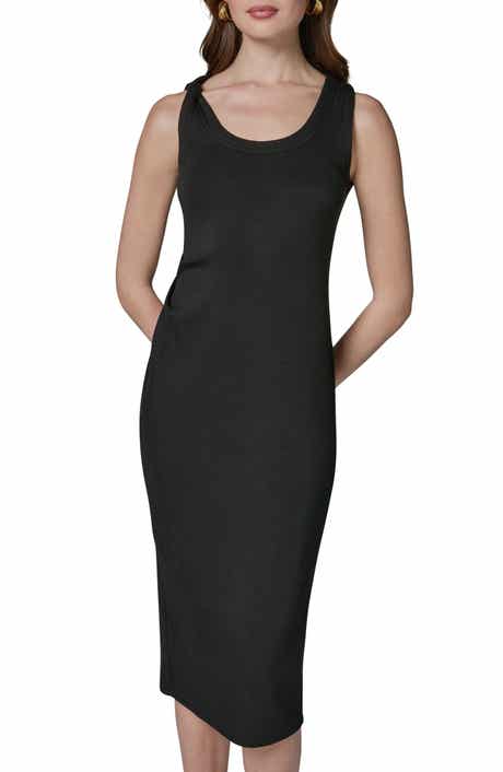 Sleeveless Body-Con Midi Dress