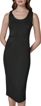Donna Karan New York Sleeveless Body-Con Midi Dress