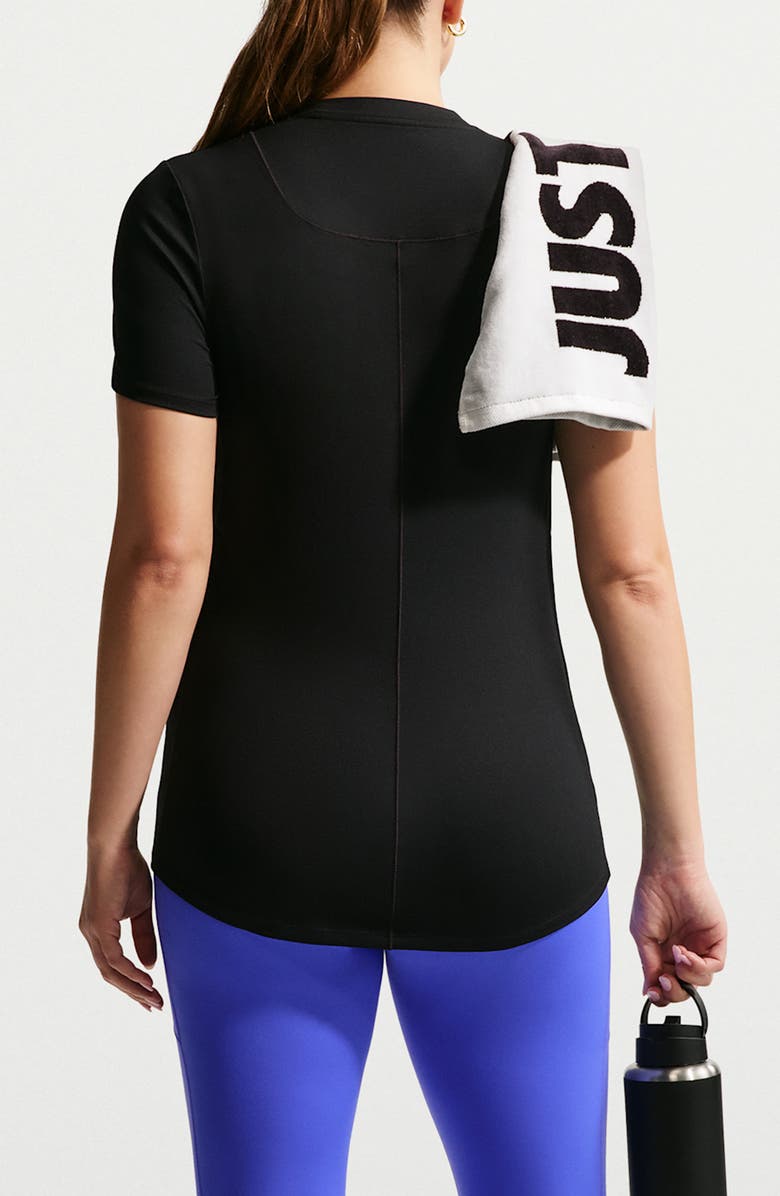 Nike Drill Performance Maternity Top, Alternate, color, Black/ White