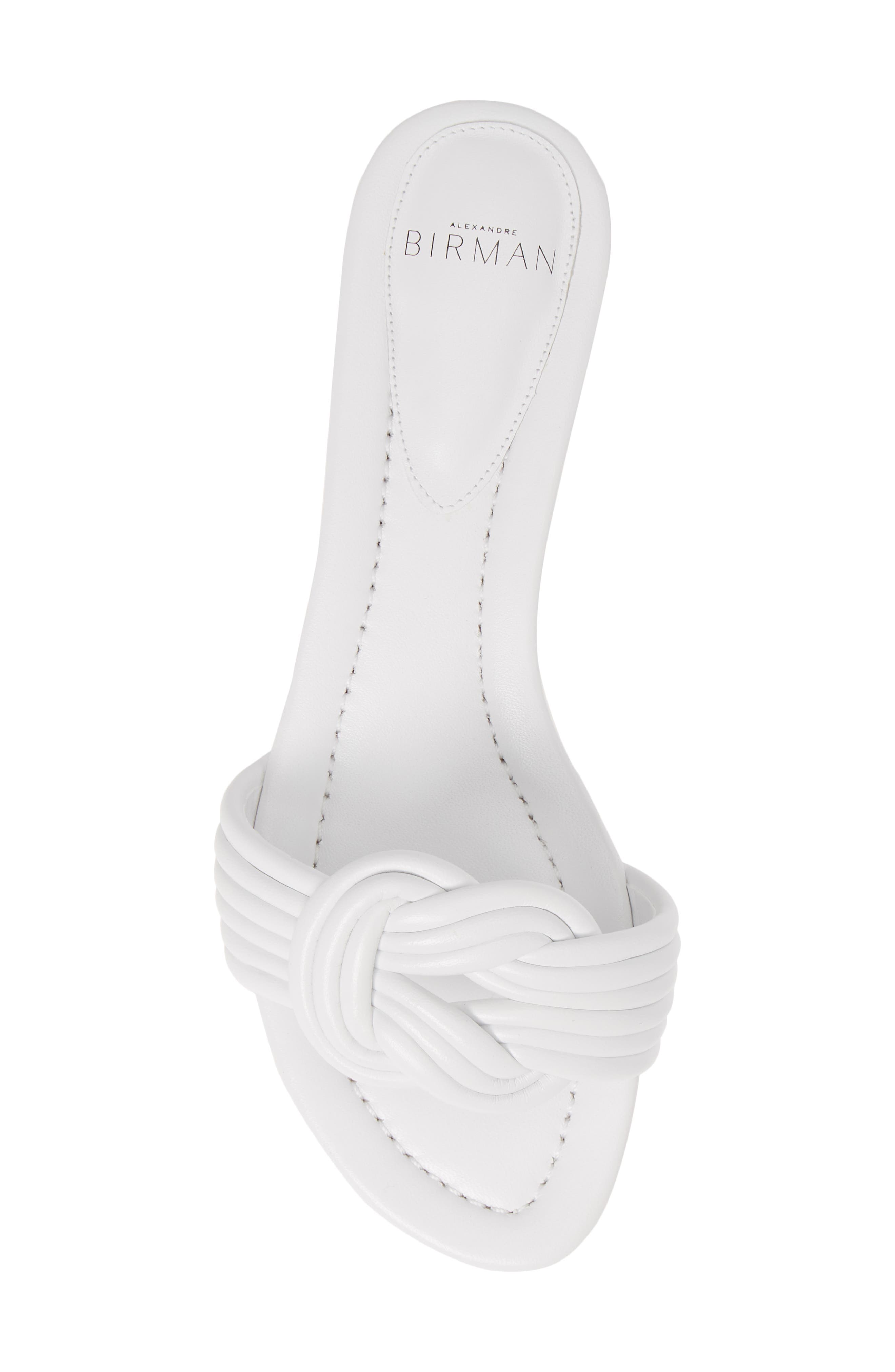 Alexandre Birman Vicky Knot Flat Sandal, Alternate, color, 