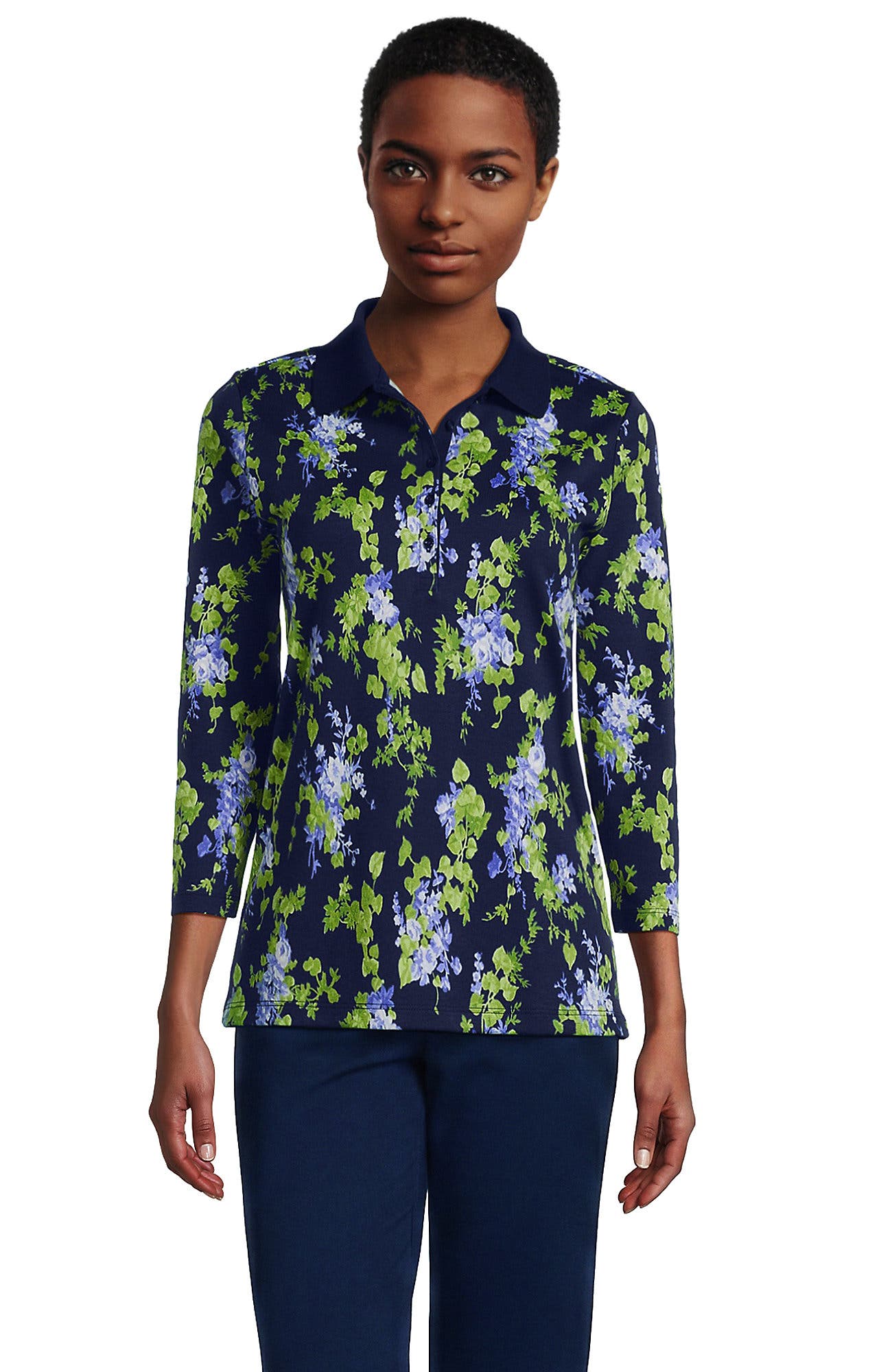 Deep Sea/Blue Blooms