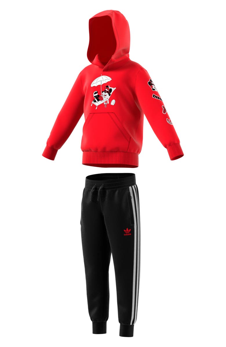 adidas Originals Kids' Mickey Mouse Graphic Hoodie, Main, color, 