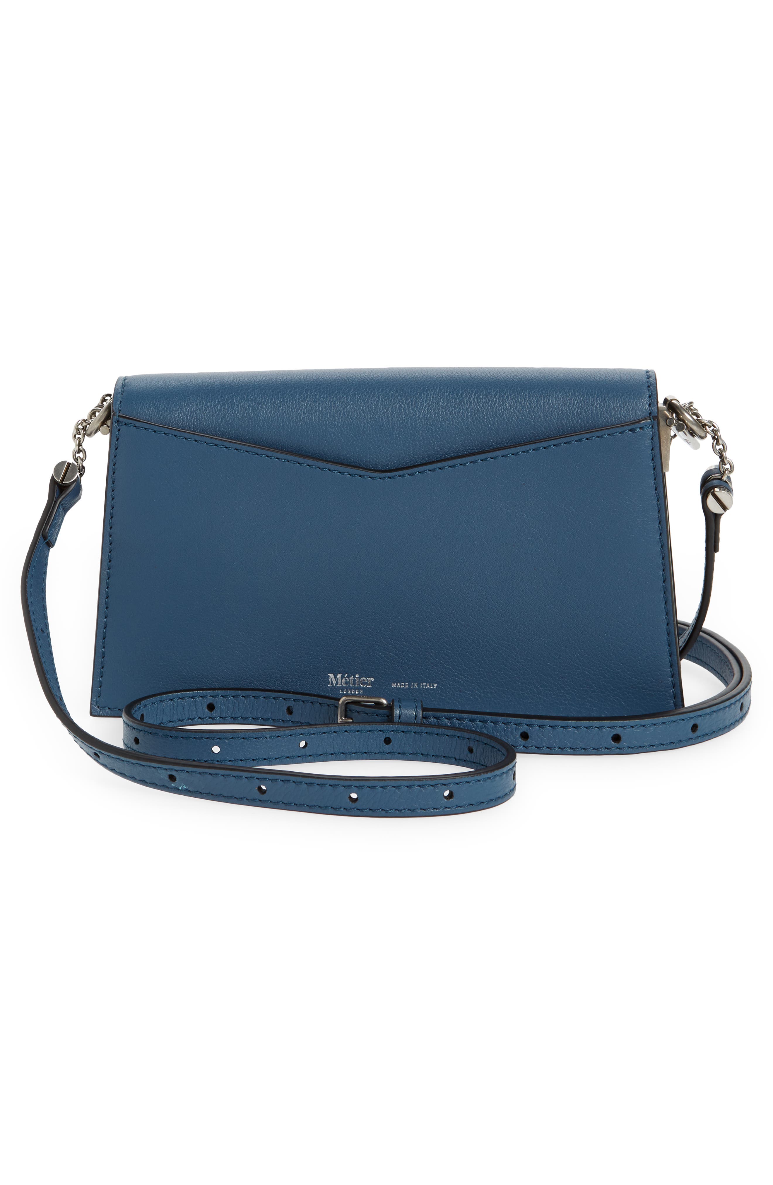Métier London Mini Roma Leather Bag, Alternate, color, 