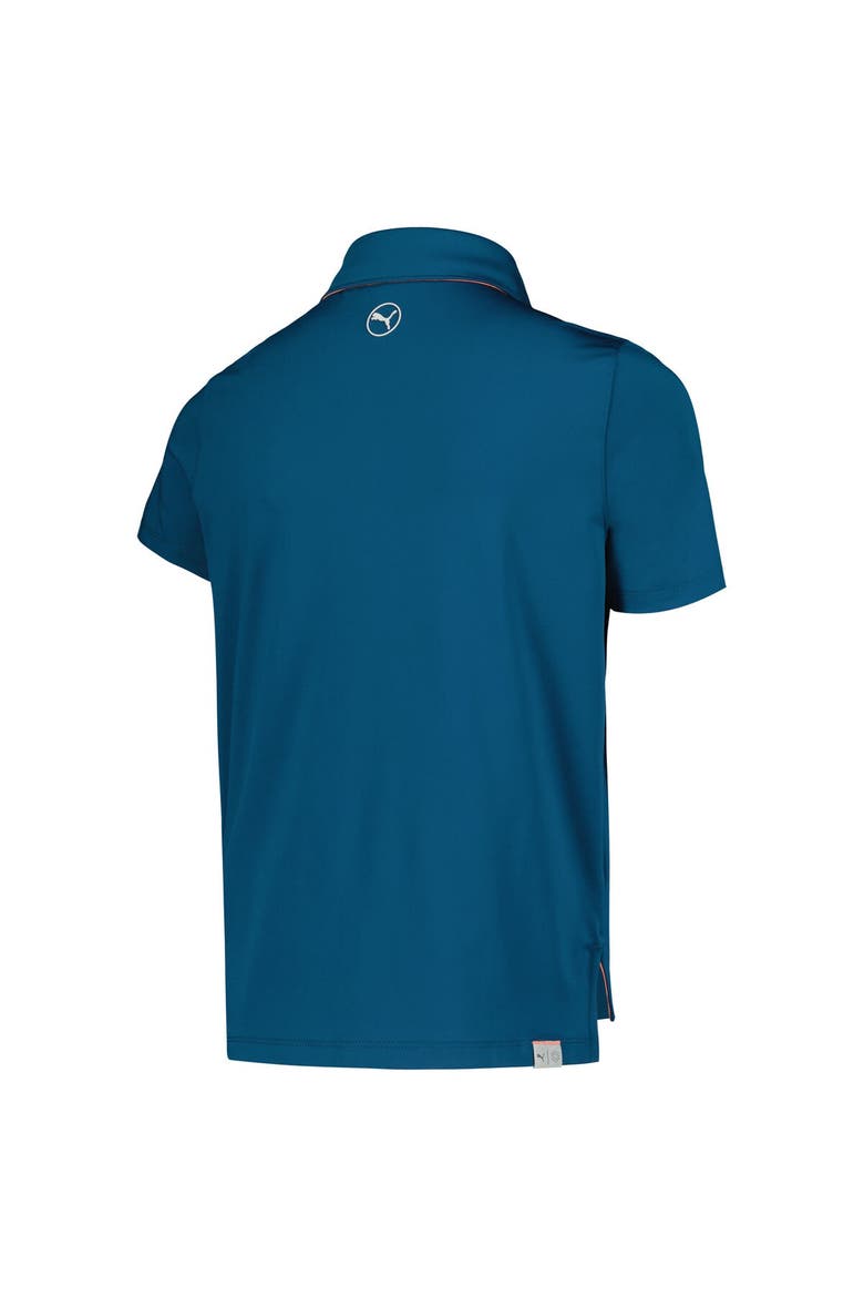 Youth Puma Teal Arnold Palmer Invitational Brigade MATTR Polo, Alternate, color, Teal