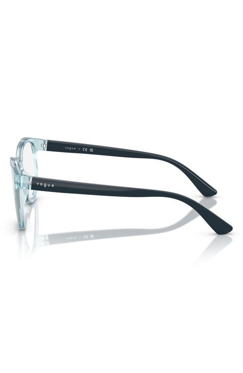Vogue 47mm Pillow Optical Glasses In Blue
