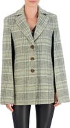 Ookie & Lala Plaid Cape Jacket