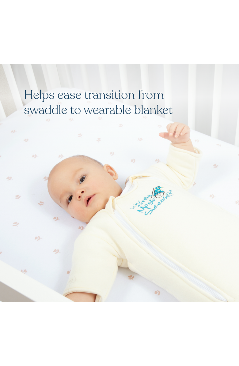 HALO 100% Cotton Magic Sleepsuit, Alternate, color, Sage Green