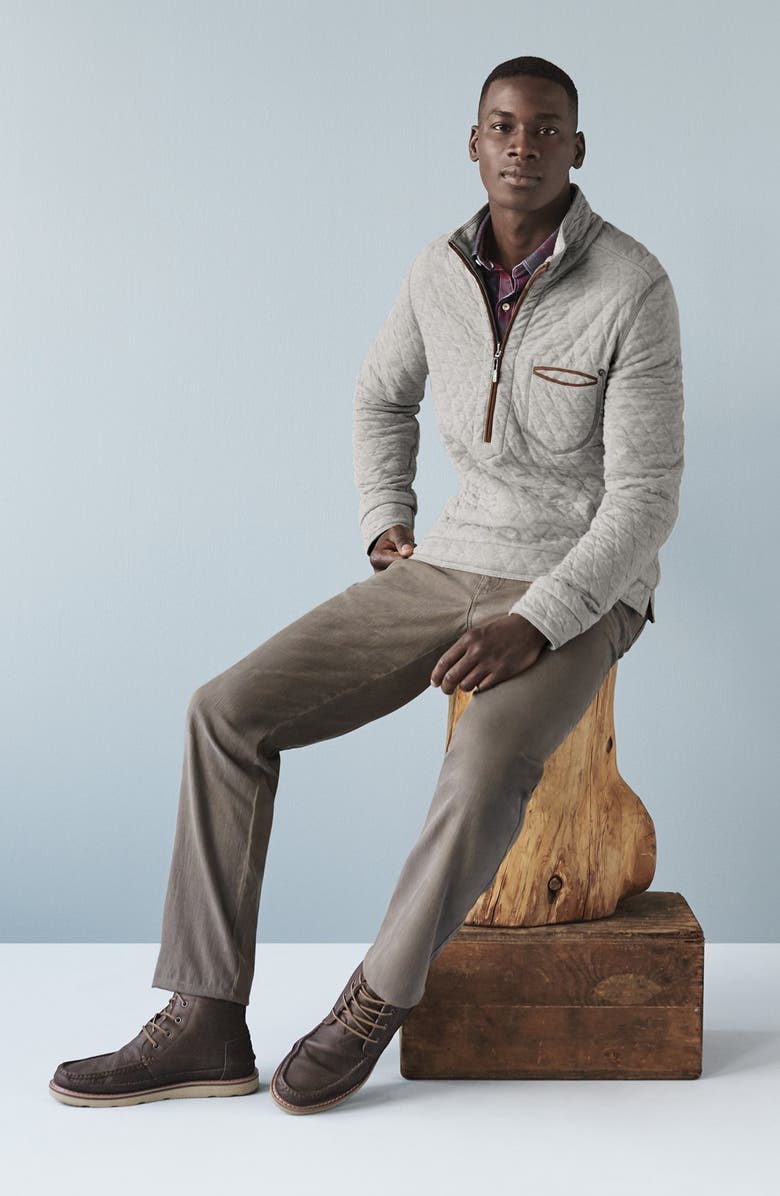 Tommy Bahama 'Greenwich' Reversible Quilted Half Zip Pullover, Alternate, color,