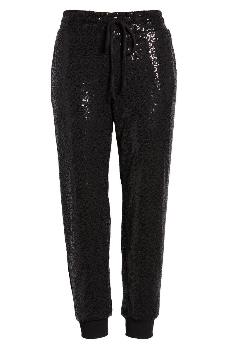 GIBSONLOOK Gibson x Glam Squad Ashley Sequin Jogger Pants, Alternate, color, 