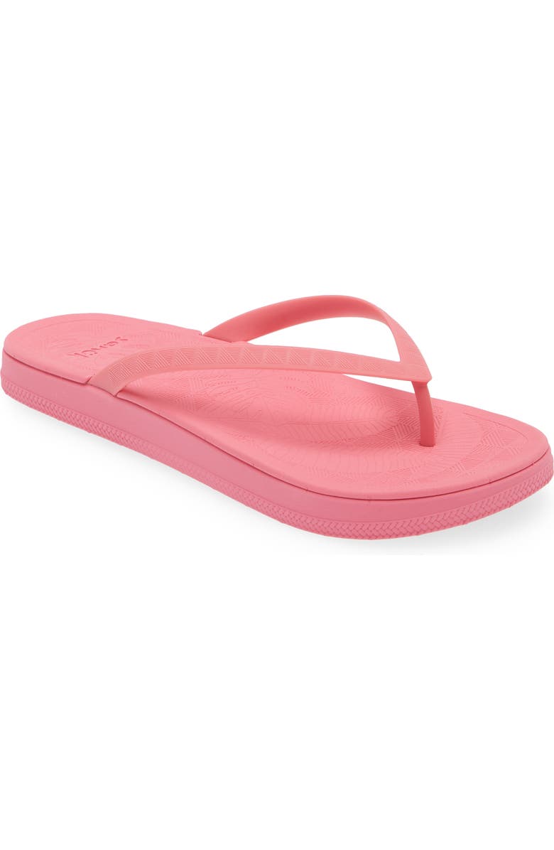 Sanuk Funshine Water Friendly Flip Flop, Main, color, Hot Pink