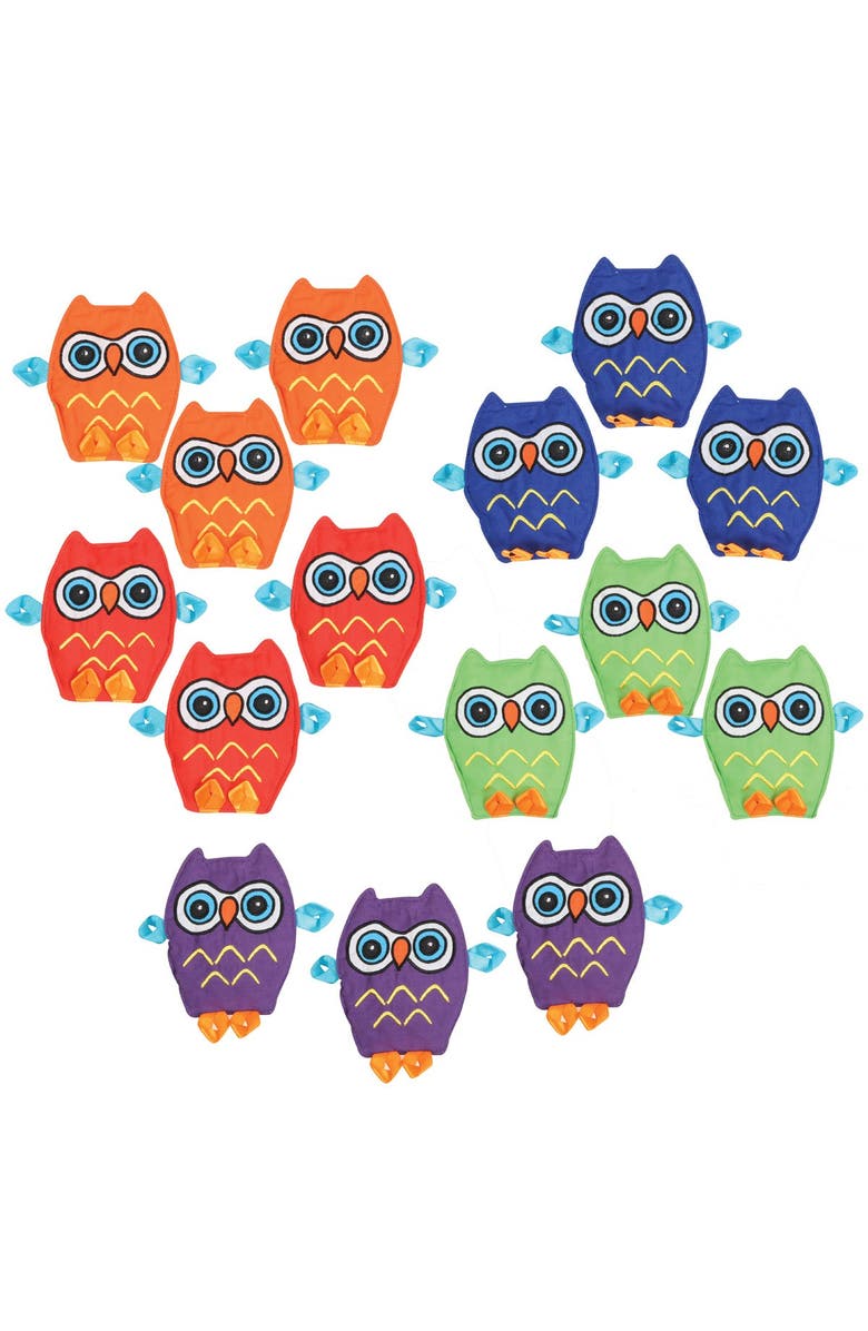 Kaplan Early Learning Company Crinkle Sounds Matching Owls, Main, color, Multicolored
