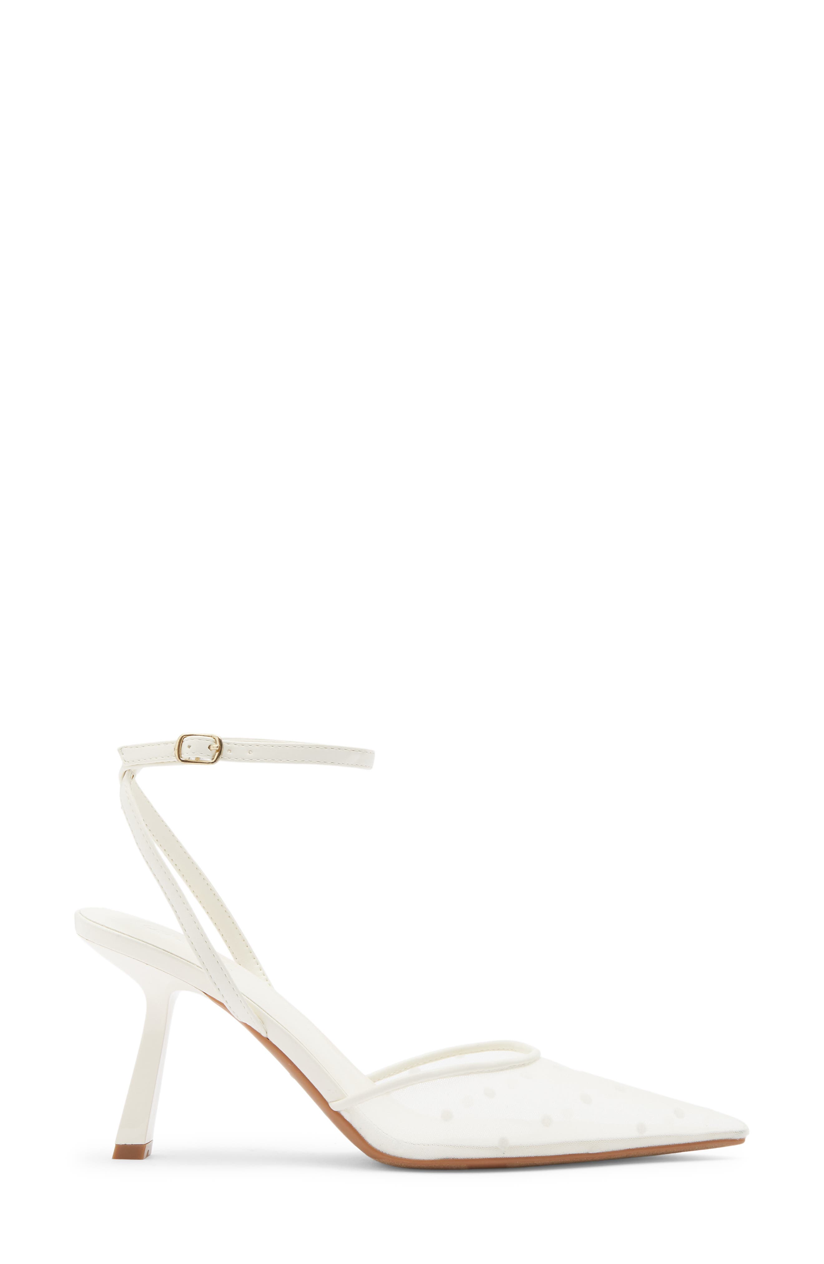 Neesha Ankle Strap Pump, Alternate, color, IVORY CREAM