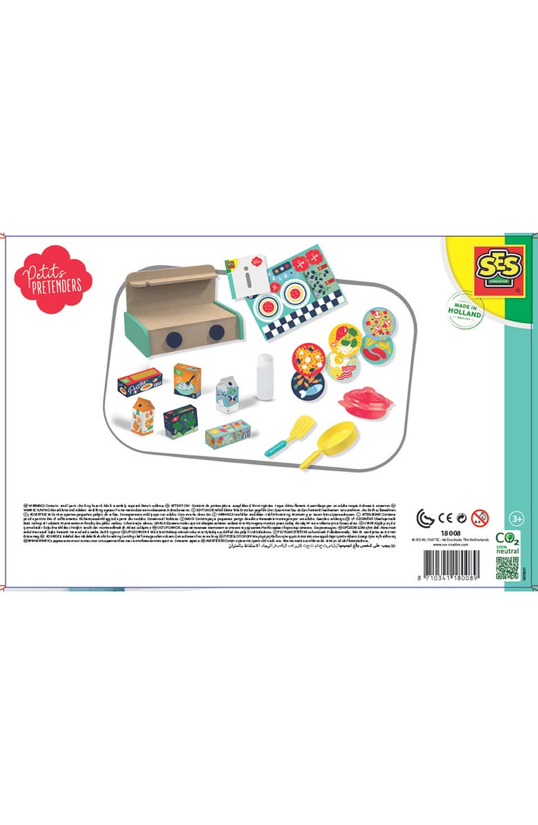 SES Creative Kitchen Play Set 16 Piece Toy Set, Alternate, color, Multicolored