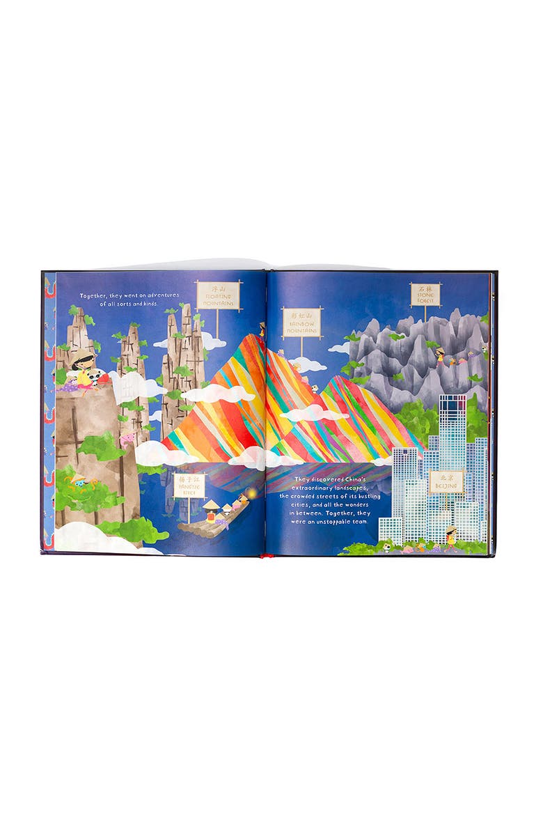 'China's Child' Picture Book, Alternate, color, PURPLE