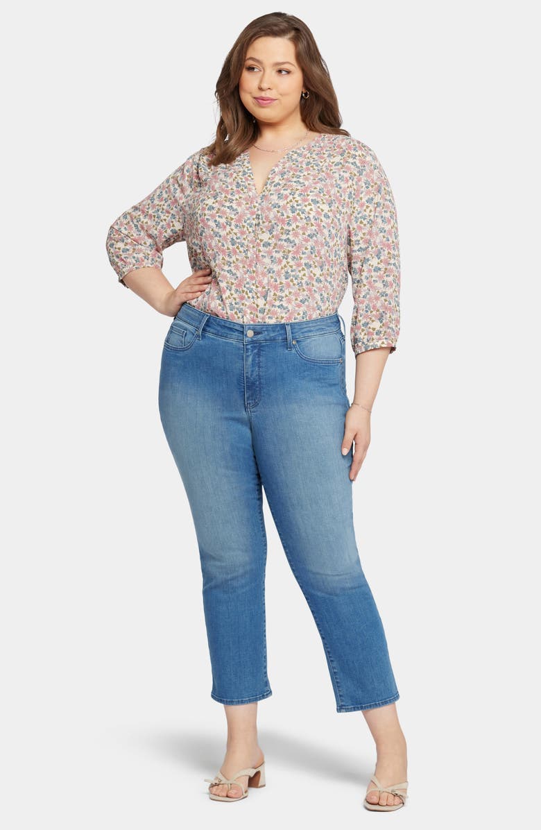 NYDJ Marilyn Ankle Straight Leg Jeans, Alternate, color, Stargazer