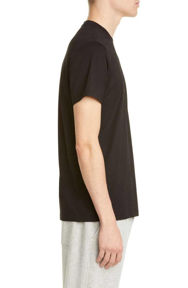 Burberry Parker Embroidered Logo T-Shirt, Alternate, color,