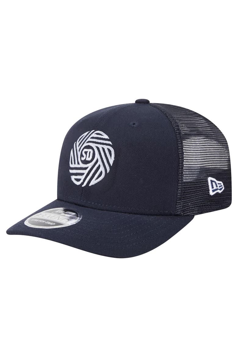 Men's New Era  Navy San Diego FC Jersey Hook 9SEVENTY Adjustable Hat, Main, color, Navy