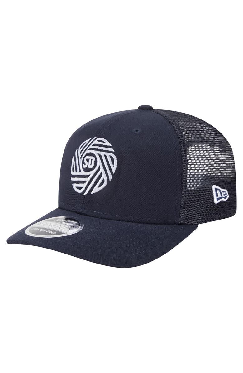 New Era Men's New Era Navy San Diego FC Jersey Hook 9SEVENTY Adjustable Hat, Main, color, Navy