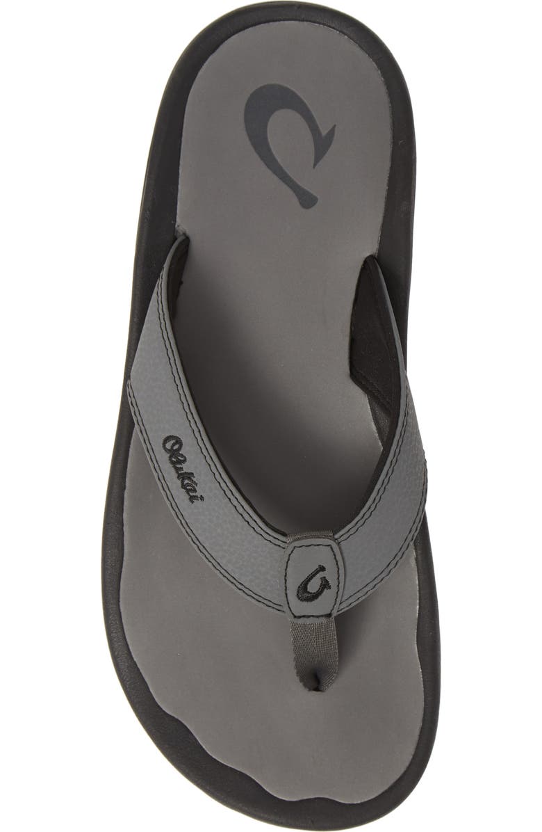 OluKai Ohana Flip Flop, Alternate, color, Stone Synthetic