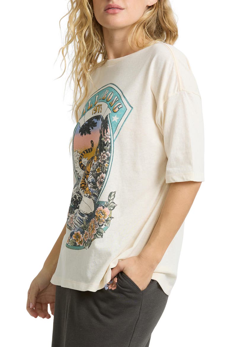 Find Your Stripes Cotton Jersey Graphic T-Shirt, Alternate, color, WHITE CAP