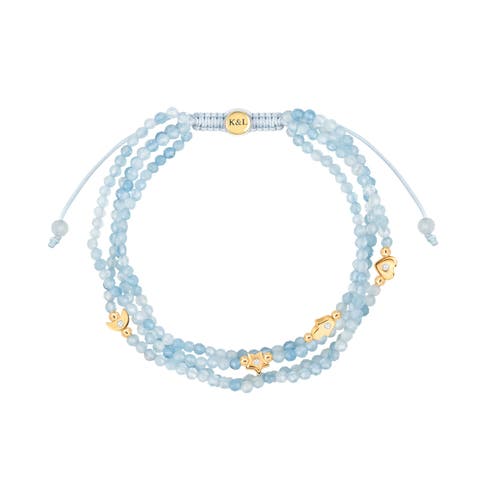Hidden Depths - Aquamarine Bracelet