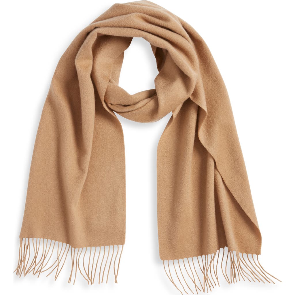 Nordstrom Cashmere Scarf In Brown