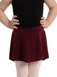 CAPEZIO Curved Pull-On Skirt - Tween