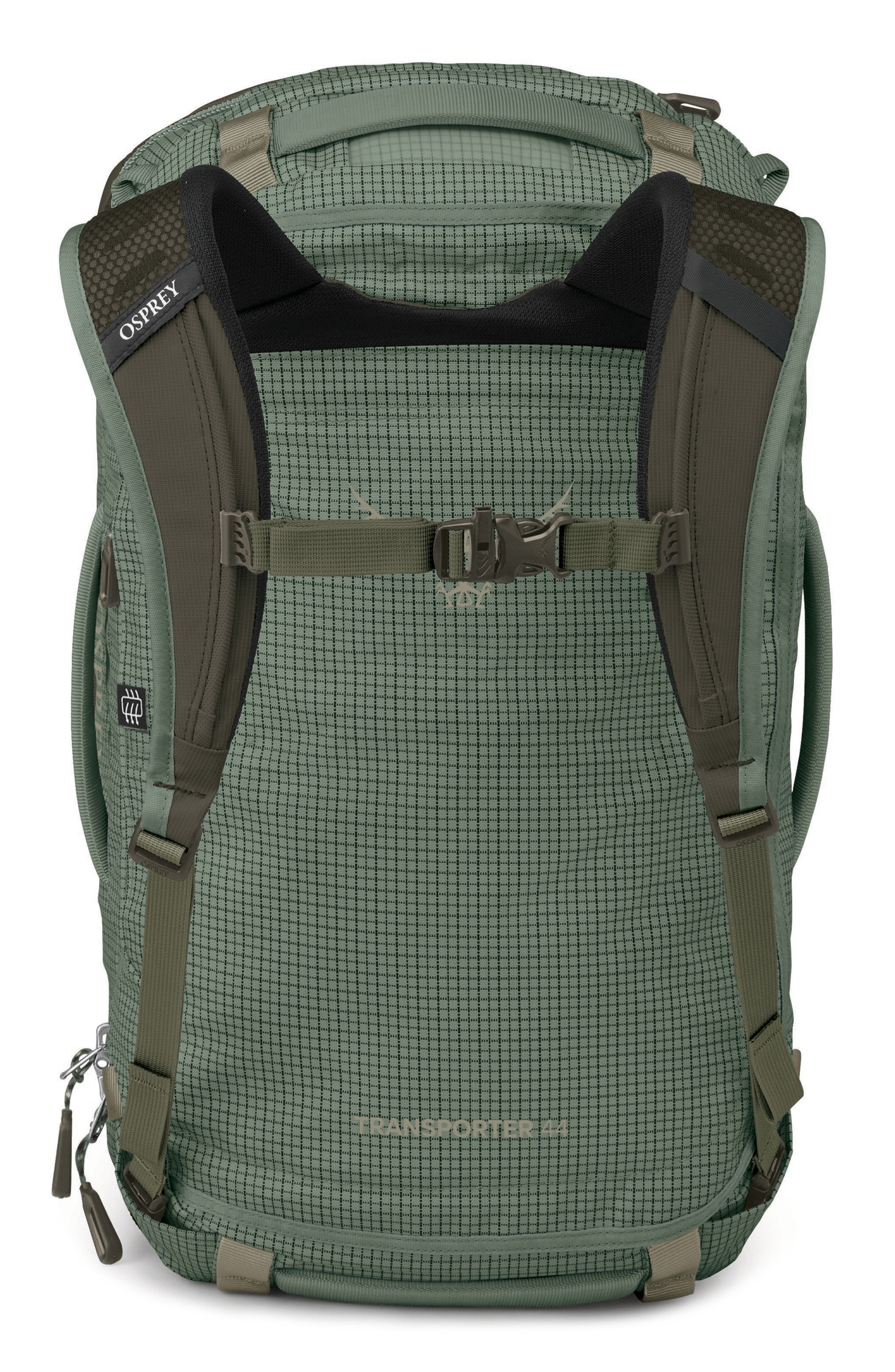 Osprey Transporter 44-Liter Squffel Duffle Luggage, Alternate, color, Pine Leaf Green