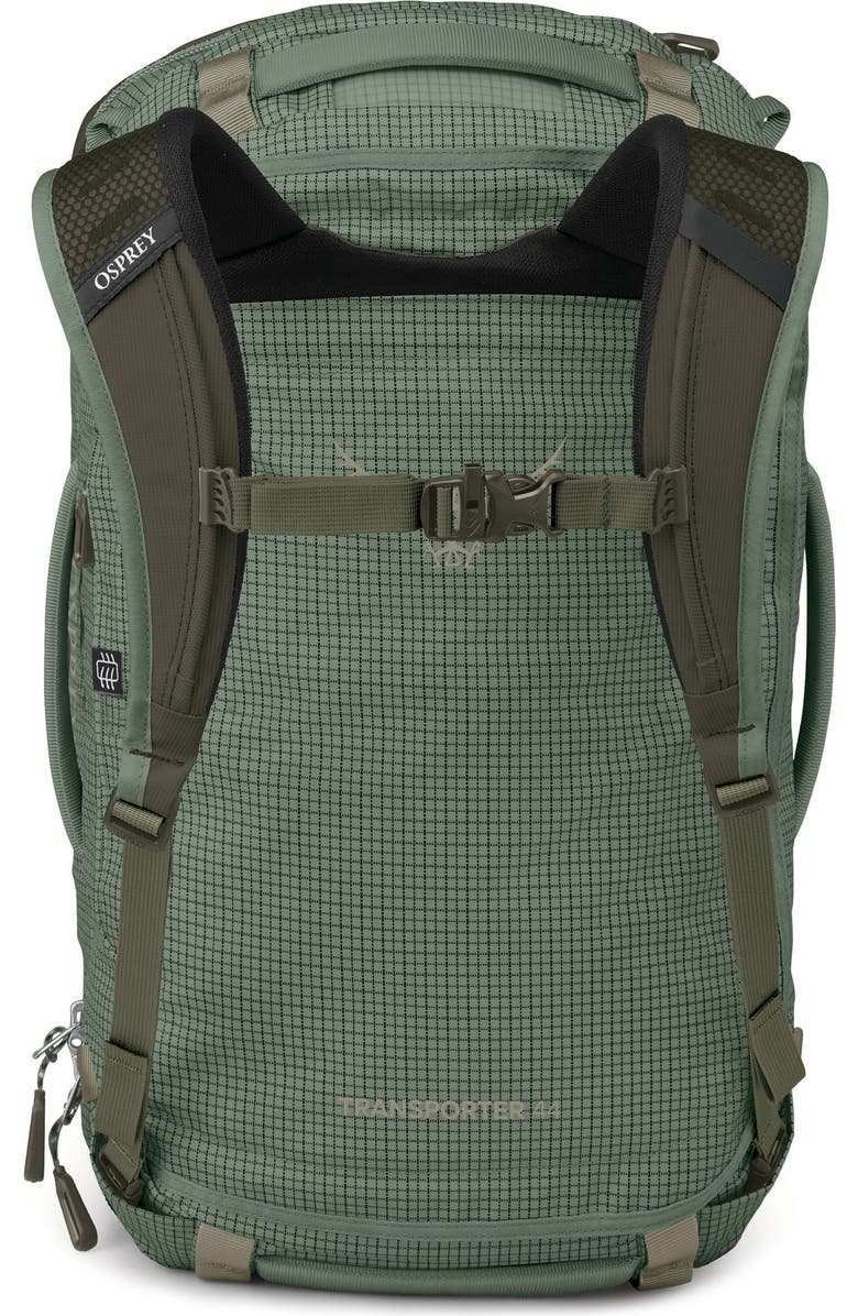 Osprey Transporter 44-Liter Squffel Duffle Luggage, Alternate, color, Pine Leaf Green