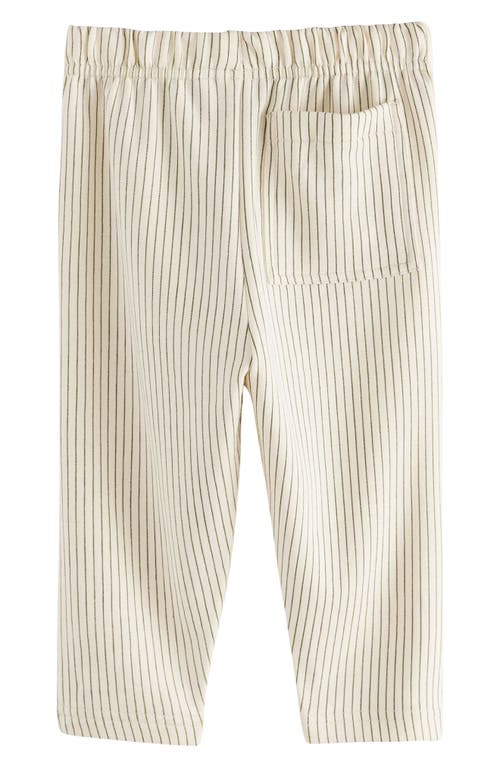 Next Kids' Stripe Jersey Joggers In Yellow