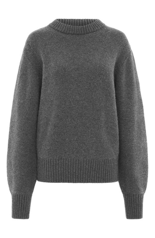 Aligne Dion Mock Neck Sweater In Gray