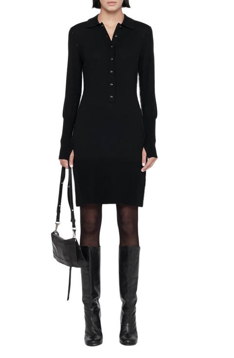 Coyte Merino Wool Polo Dress