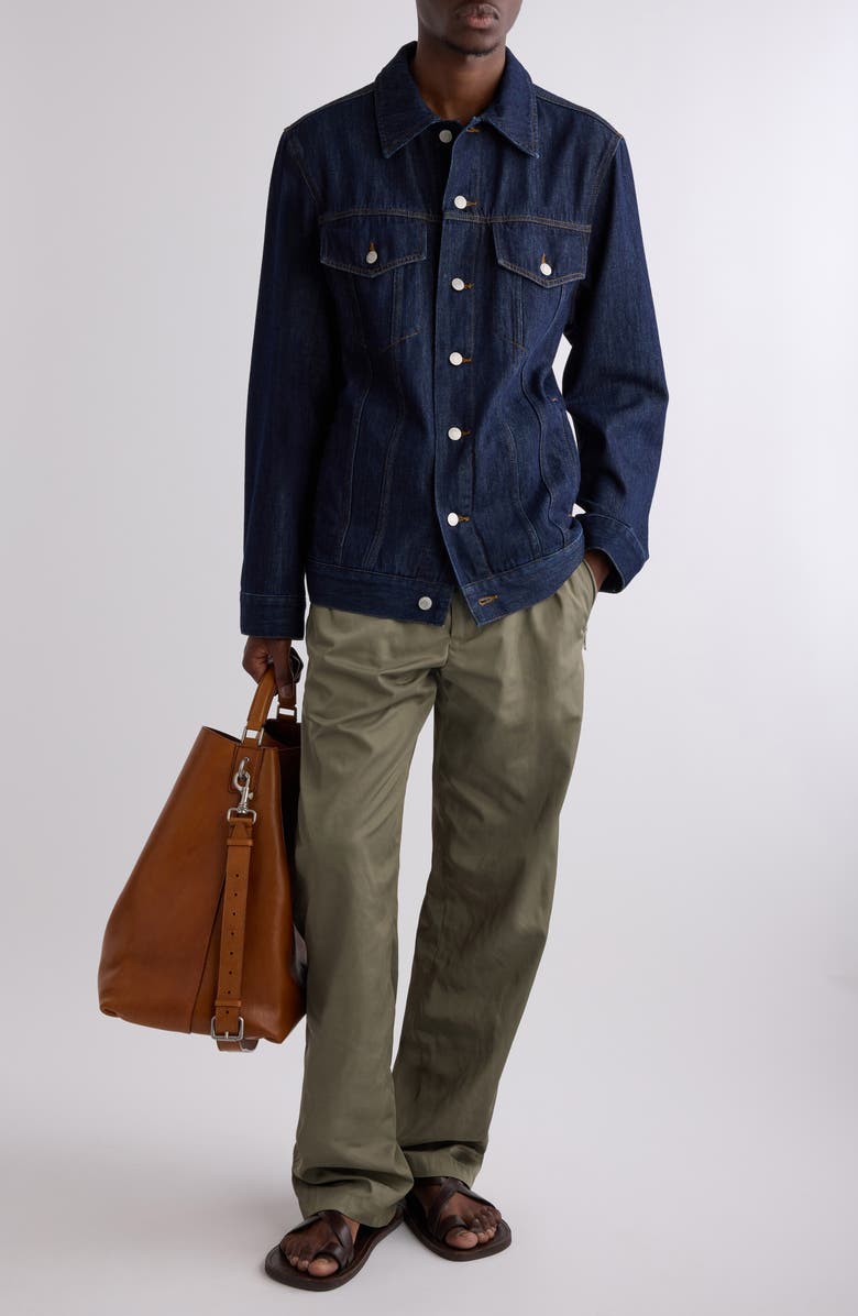 Dries Van Noten Vipin Denim Jacket, Alternate, color, 