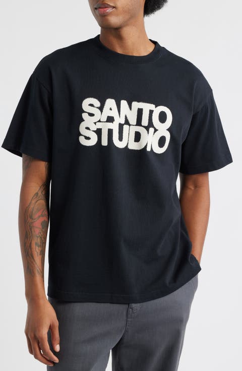 Bold Logo Cotton Graphic T-Shirt