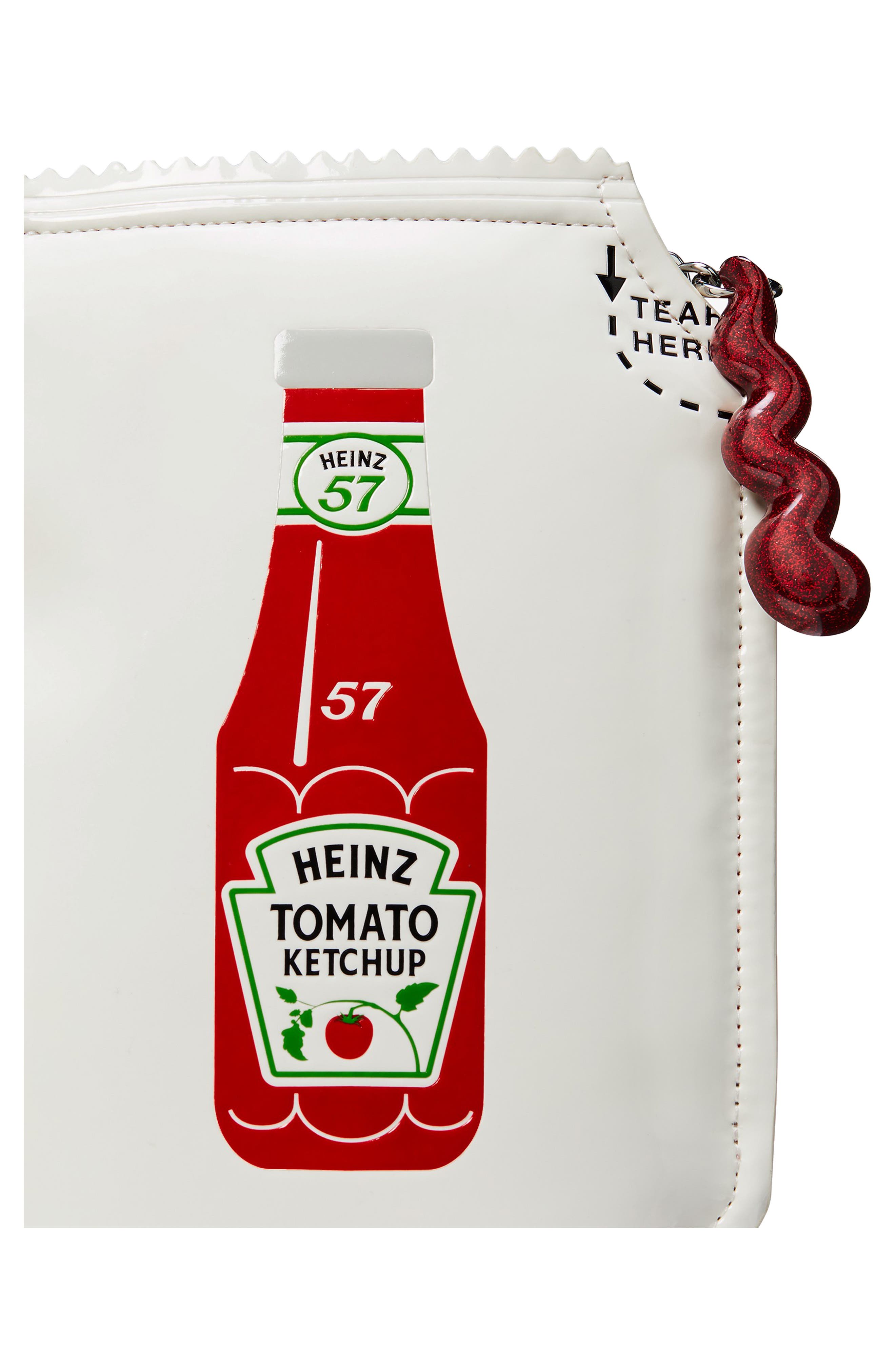 Kate Spade New York x heinz ketchup packet crossbody bag, Alternate, color, 