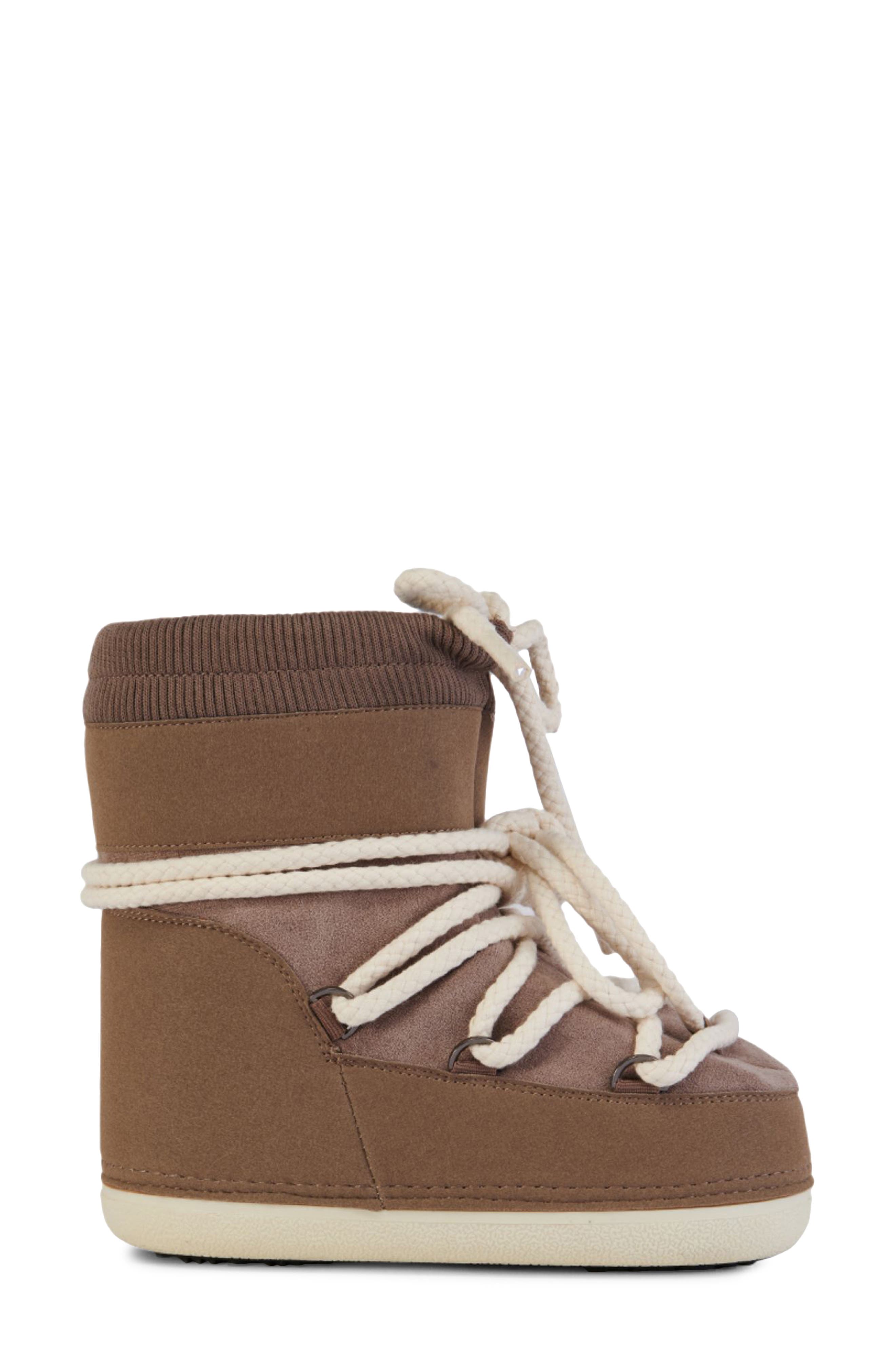 AZALEA WANG Toasty Boot, Alternate, color, Brown