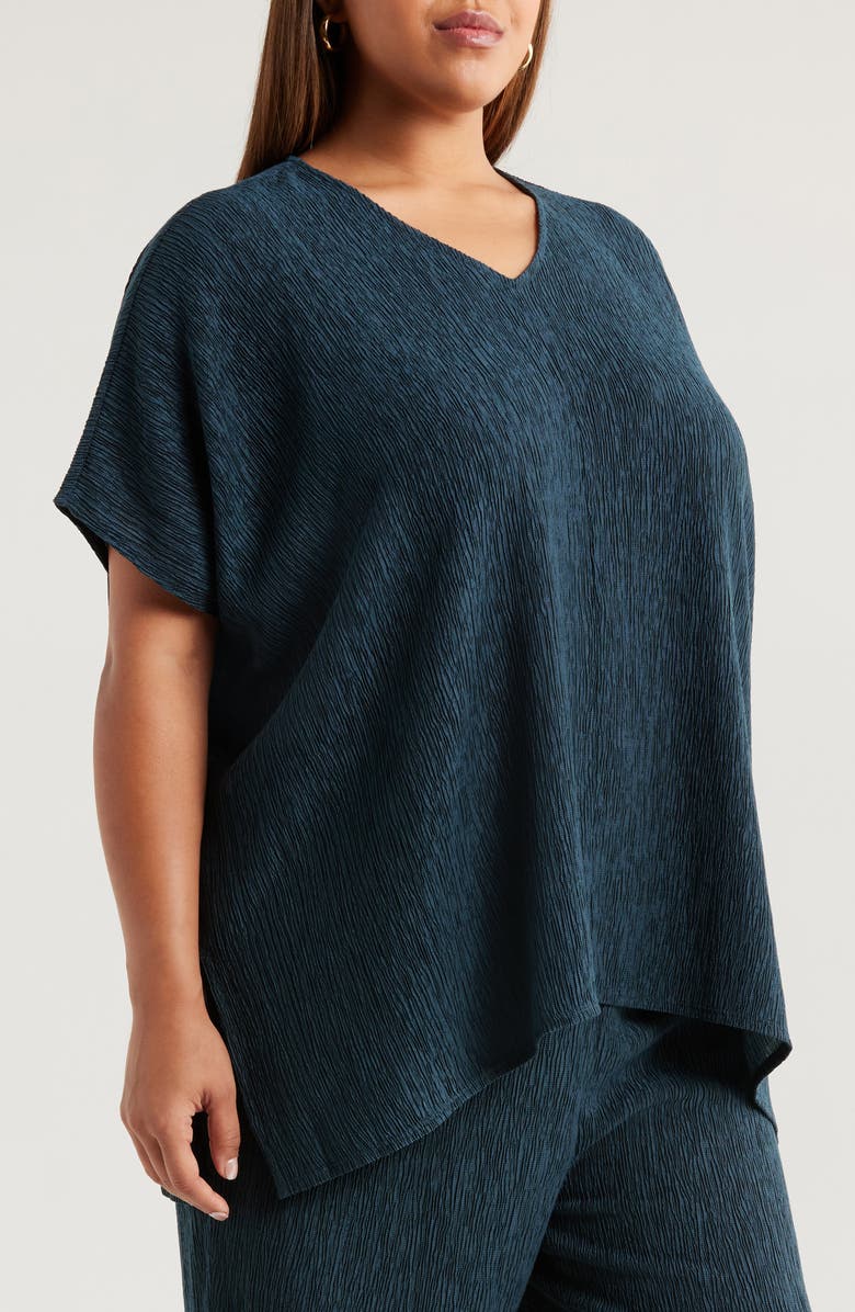 Boxy V-Neck Top