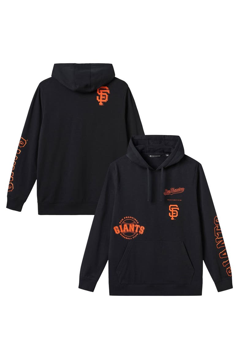 Men's TravisMathew  Black San Francisco Giants Foul Proof Tri-Blend Hoodie, Main, color, Black