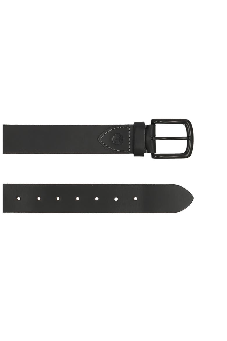 38mm Leather Belt, Alternate, color, BLACK