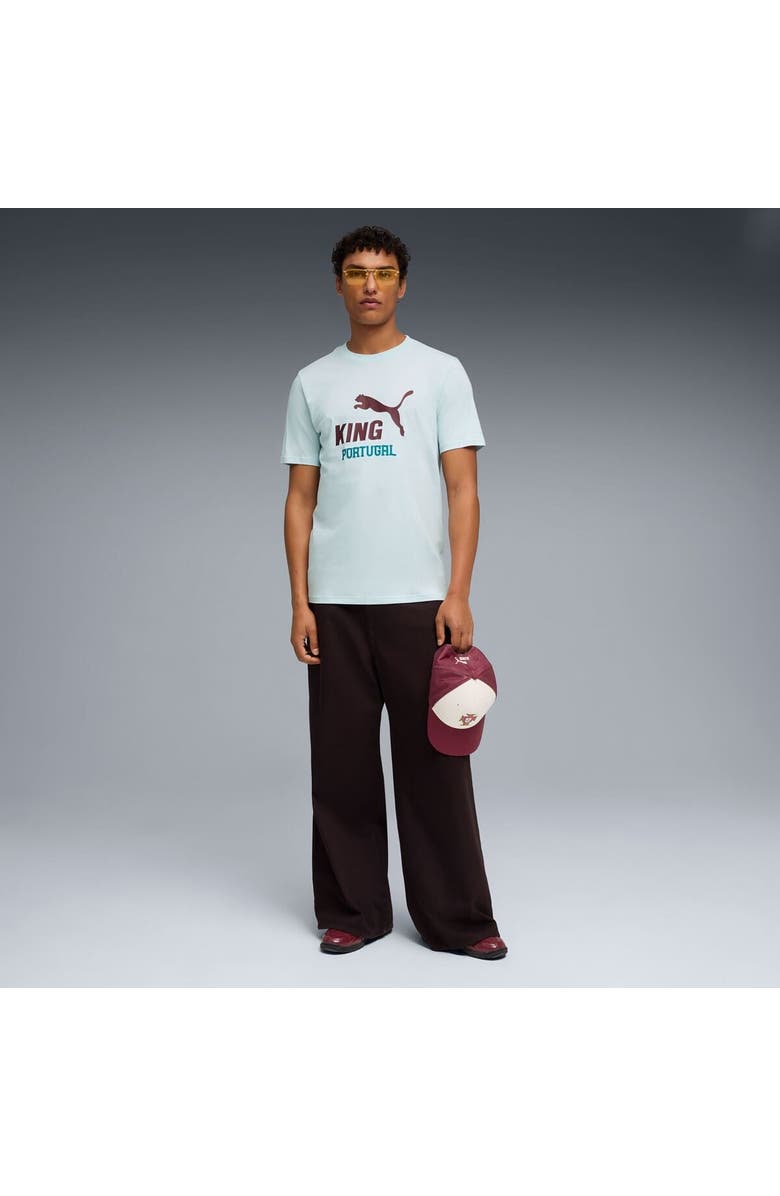 PUMA Men's Puma Mint Portugal National Team King Logo T-Shirt, Alternate, color, Mint