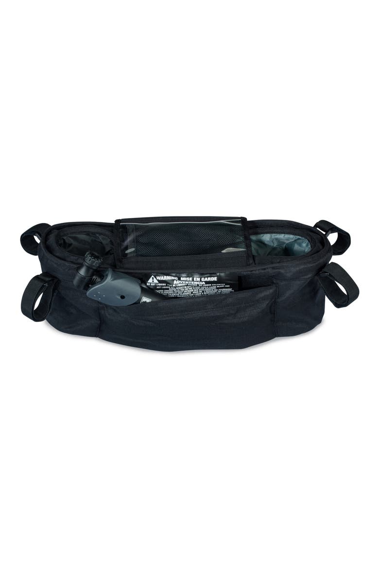 Deluxe Handlebar Console for Single Jogging Stroller, Alternate, color, BLACK