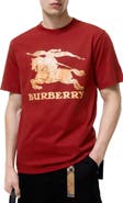Burberry Heritage Logo Cotton T-shirt