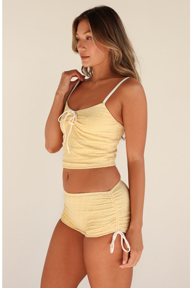 Lucille Tank Top, Alternate, color, Vanilla Custard