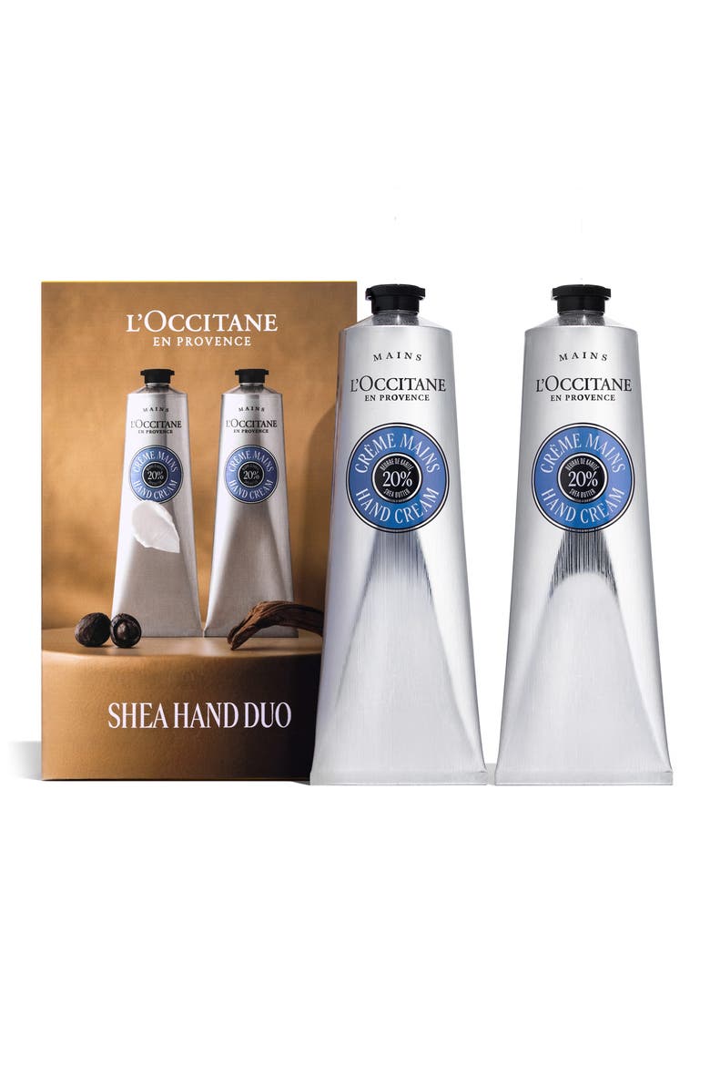 Shea Butter Hand Cream Duo (Nordstrom Exclusive) $68 Value, Main, color, NO COLOR