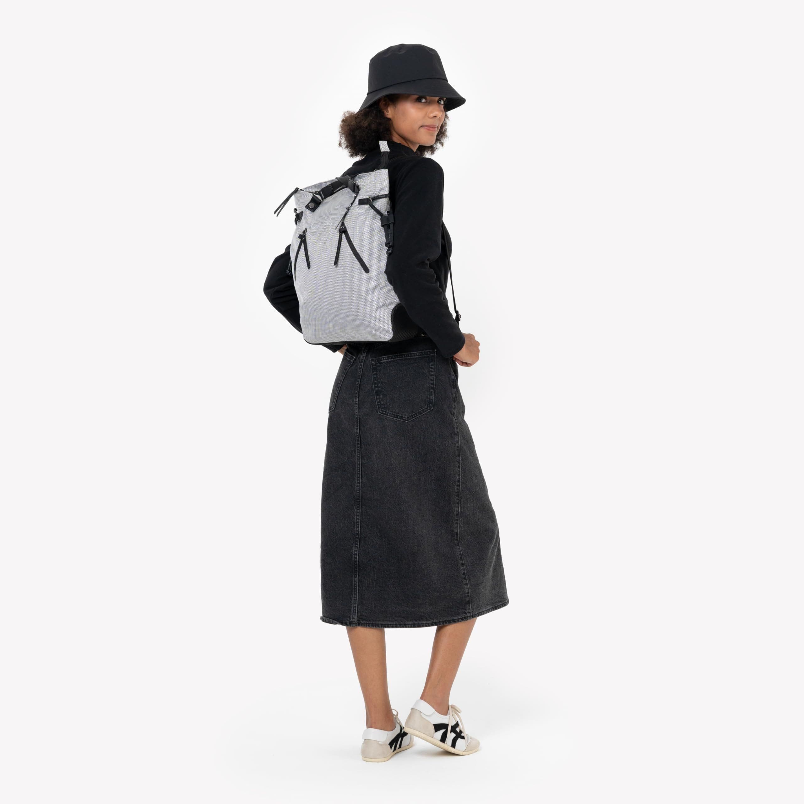 Sherpani Tempest Anti Theft 14L Convertible Backpack Tote, Alternate, color, Sterling