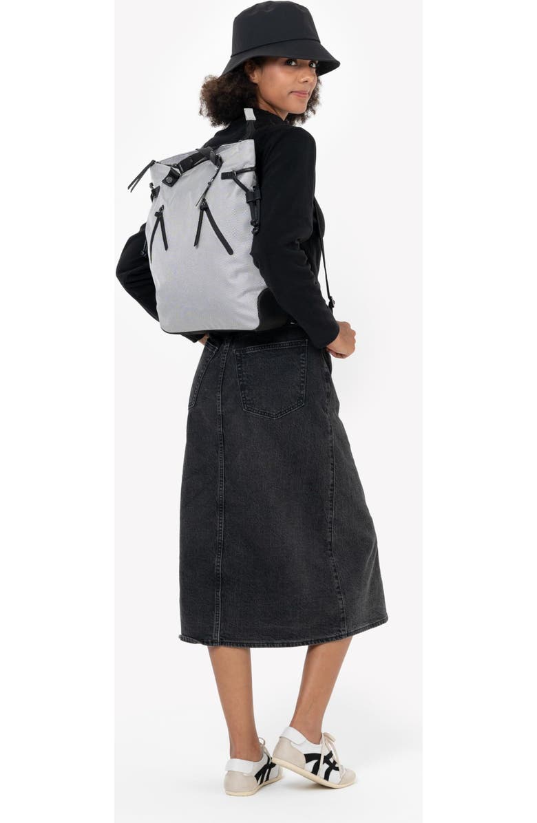 Sherpani Tempest Anti Theft 14L Convertible Backpack Tote, Alternate, color, Sterling