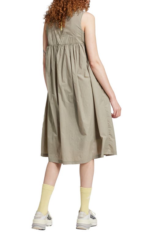 Adidas Originals Womens Adidas City Escape Summer Dress In Putty Beige